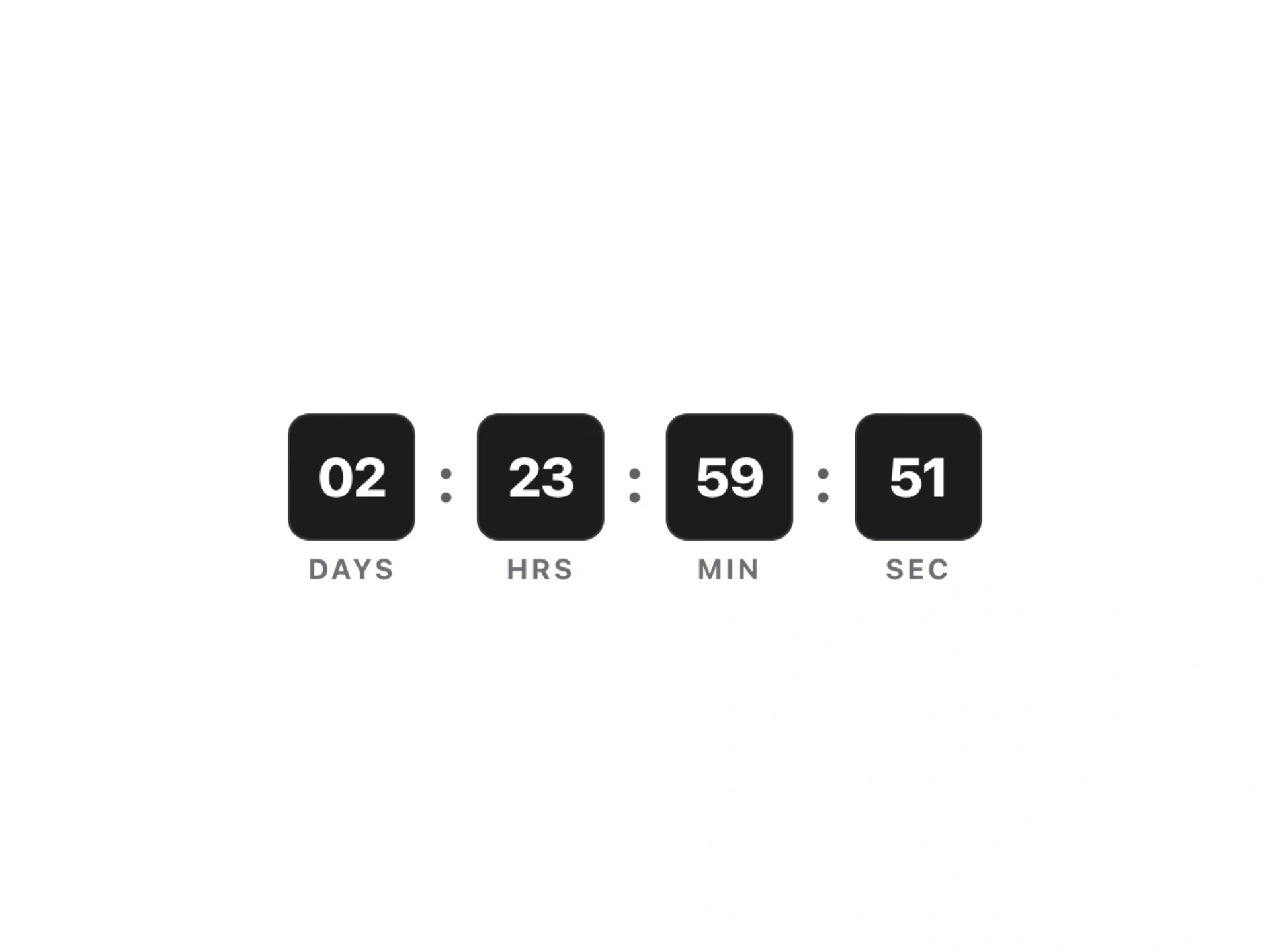 Countdown Timer X