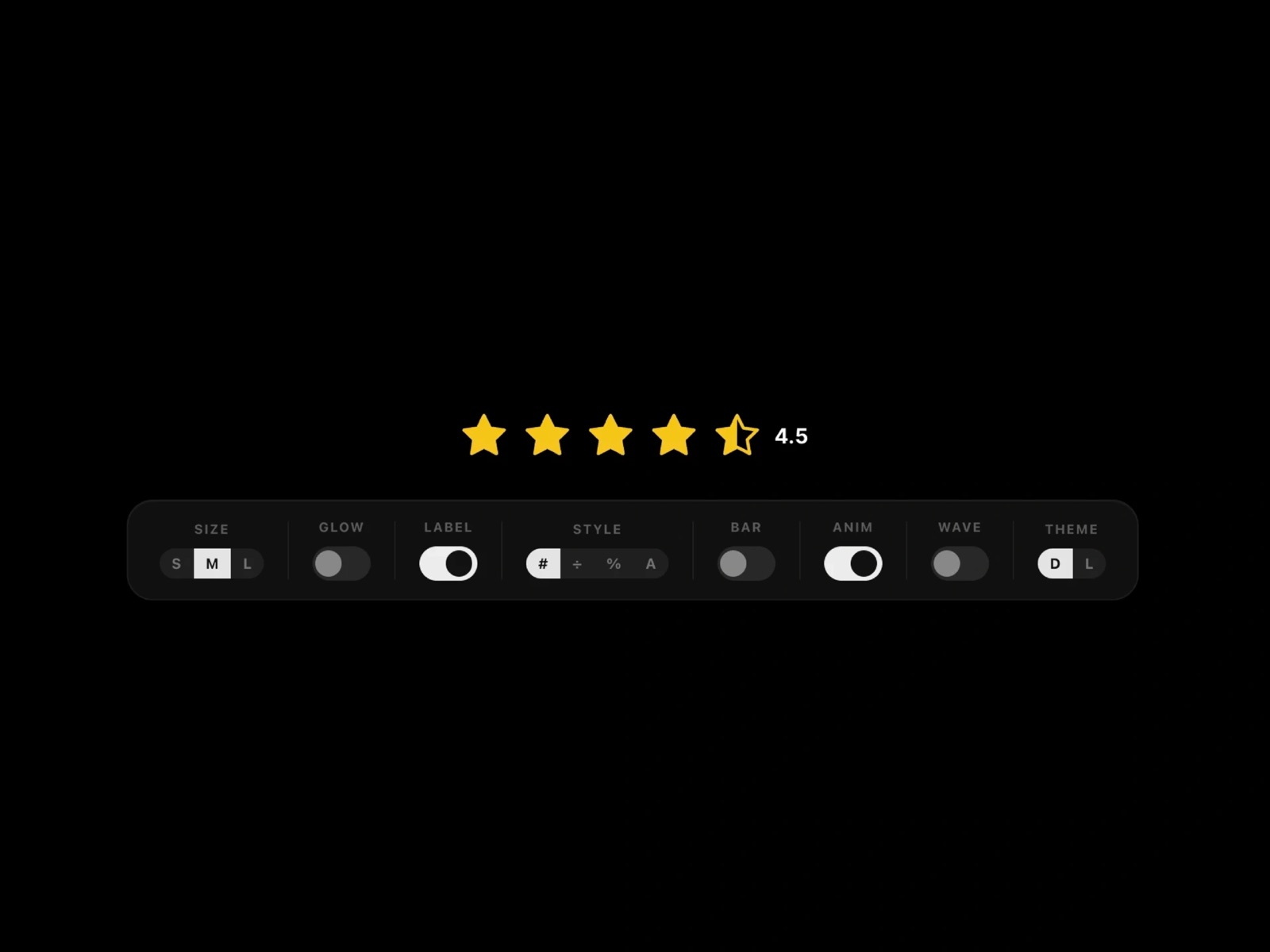 Rating Stars Pro